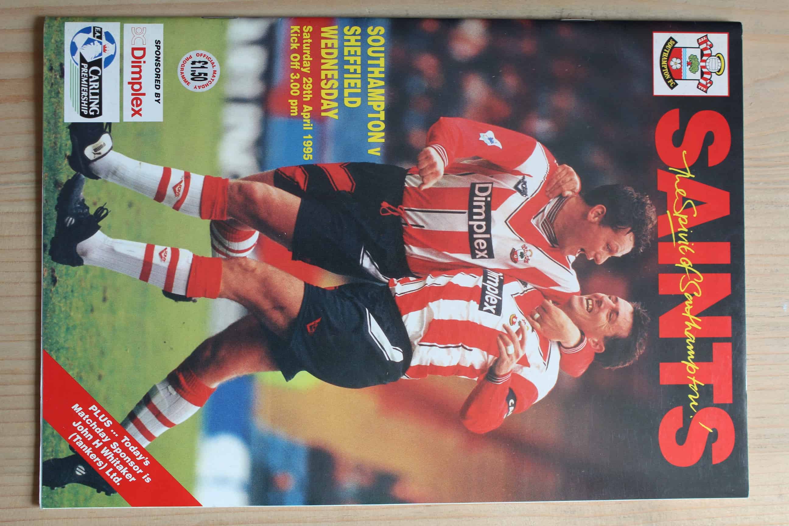 Southampton FC v Sheffield Wednesday FC 